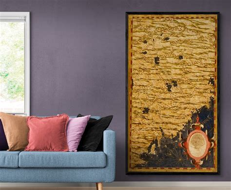 Medieval Map of China Eastern History Asia History Decor Old - Etsy