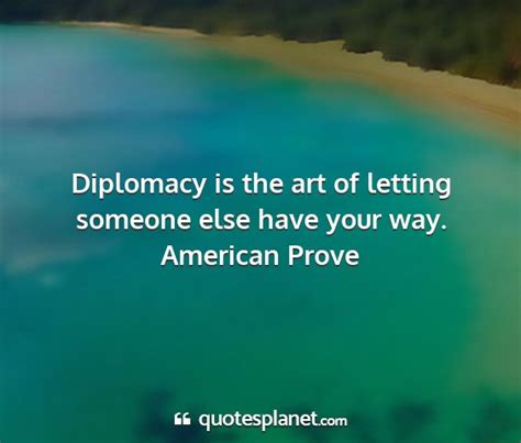 Diplomacy Quotes