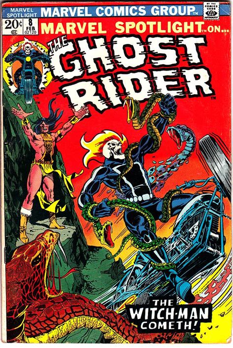 MARVEL SPOTLIGHT ON: GHOST RIDER Vol 1 #8 Feb 1973 (Comic) by Writer ...