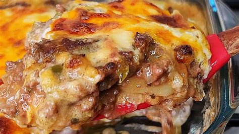 Potato Ground Beef Casserole | Cooking Dinner | Simply Mamá Cooks - YouTube