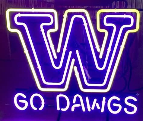 Go Dawgs Georgia Bulldogs Neon Sign Neon Light – DIY Neon Signs