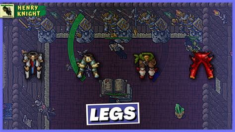 TIBIA: LEGS DE KNIGHT DO LEVEL 8 AO 300+ (QUAL USAR) SET EK - YouTube