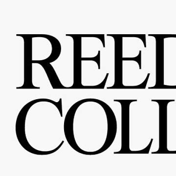 "Reed College Logo Sticker" Sticker for Sale by Ian K. | Redbubble