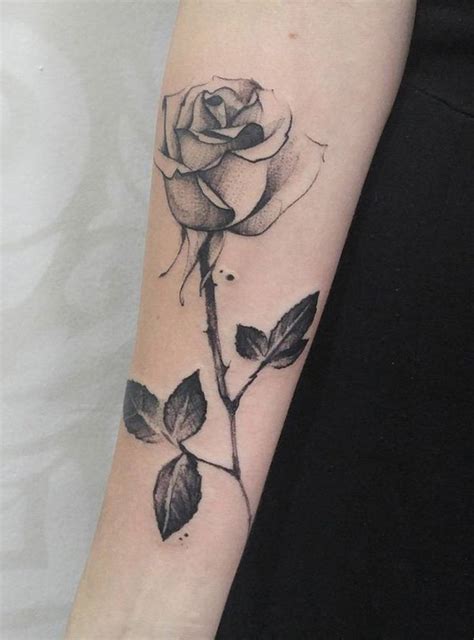Rose Forearm Tattoo Designs, Ideas and Meaning | Tattoos For You