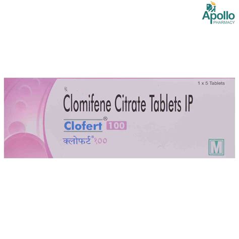 Clofert 100 Tablet | Uses, Side Effects, Price | Apollo Pharmacy