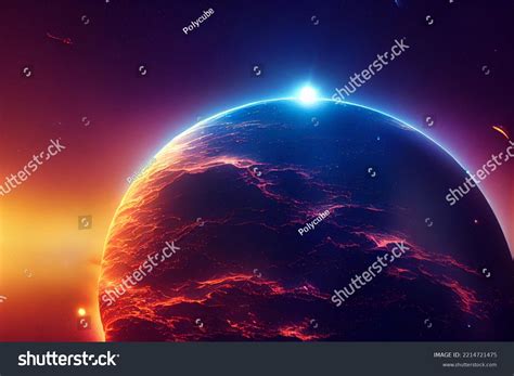 Planet About Destroy Concept Art Background Stock Illustration 2214721475 | Shutterstock