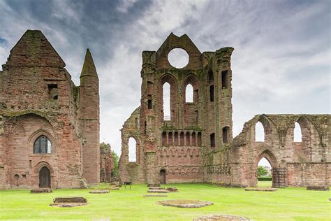 Ancient Arbroath Abbey Ruins Photograph by Jim McDowall