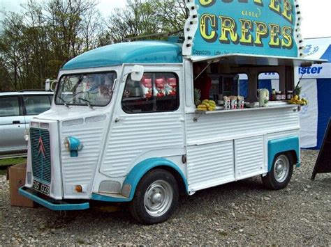 Citroën HY. Coffee and Crêpes truck | Citroen h van, Food vans, Truck ...