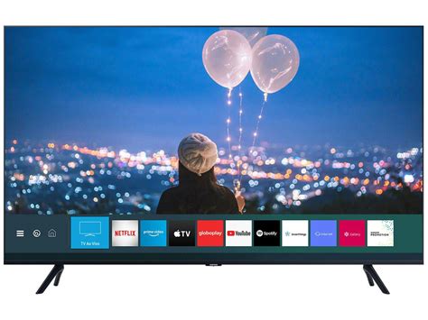 Smart TV Crystal UHD 4K LED 75” Samsung - 75TU8000 Wi-Fi Bluetooth HDR 3 HDMI 2 USB - TV 4K ...