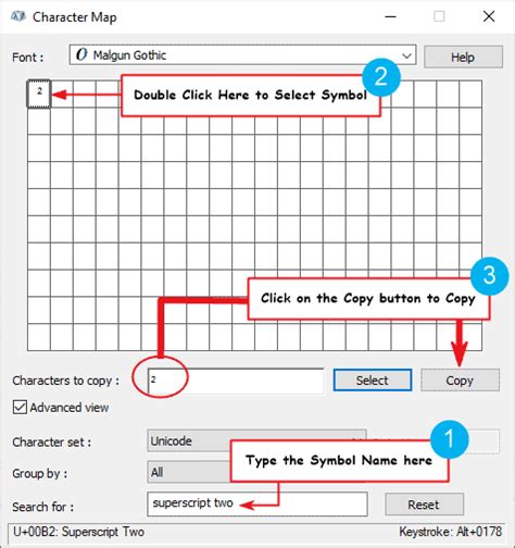 How to type 2 squared symbol [²] in Word or Excel (with Keyboard shortcuts) - Software Accountant