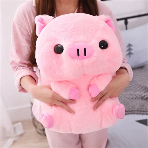 Kawaii Therapy Chubby Pink Pig Plush (40cm) - KawaiiTherapy