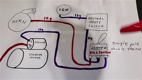 starter kill switch wiring diagram - TannithSuprith