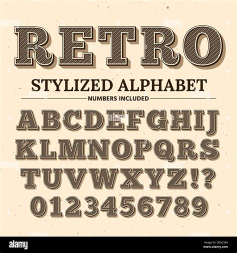 Vintage Calligraphy Hand Drawn Outline Alphabet Universal Handwritten Font For Business Document ...