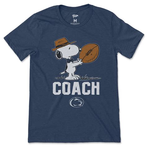 Peanuts x Penn State Football Coach Tee | Officially Licensed | Vintage ...