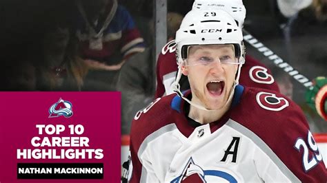 Nathan MacKinnon's Top 10 Career Plays - Win Big Sports