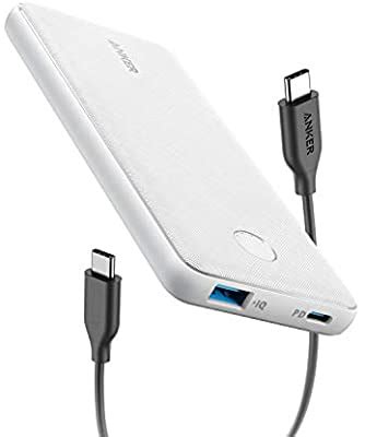 Anker PowerCore Slim 10000 PD, USB-C Portable Charger (18W), 10000mAh Power Delivery Power Bank ...