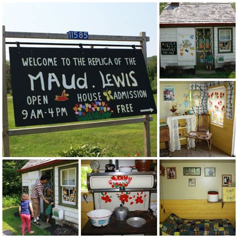 Replica Maud Lewis House in Digby, Nova Scotia - Family Fun Halifax