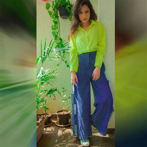 Baaghi 3 actress Ankita Lokhande goes neon green for the film’s promotions