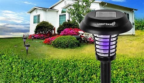 Solar Powered Led Light, Mosquito And Insect Bug Zapper | 1800Flowers ...