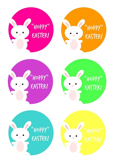 Free Easter Tags Printables - Printable Word Searches