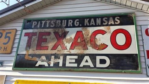 Texaco ahead !!! | Old gas stations, Texaco, Antique signs