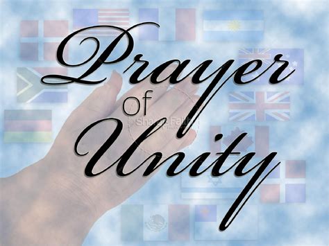 Prayer of Unity