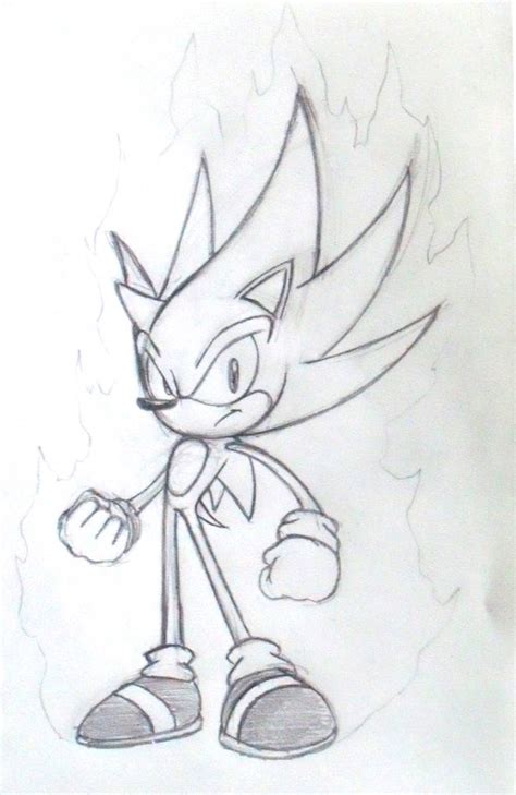 Sonic Pencil Drawing