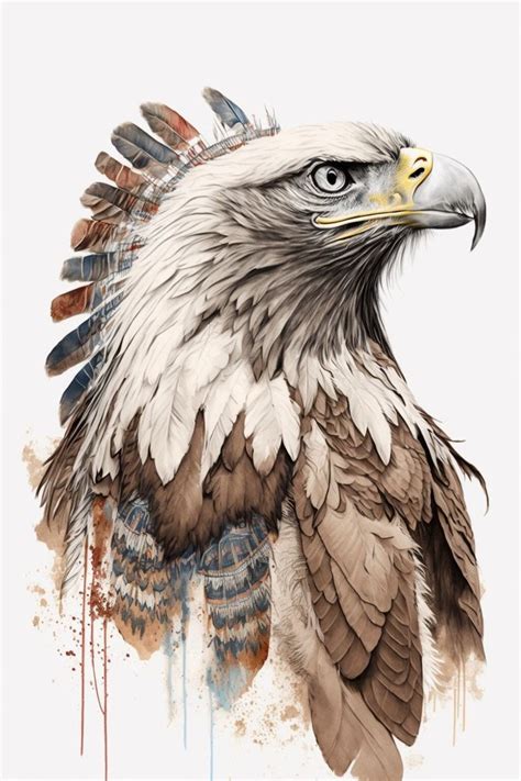 Eagles Liberty Native American Art Golden Eagle Print Eagle Paintings ...