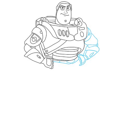 How to Draw Buzz Lightyear from Toy Story - Really Easy Drawing Tutorial