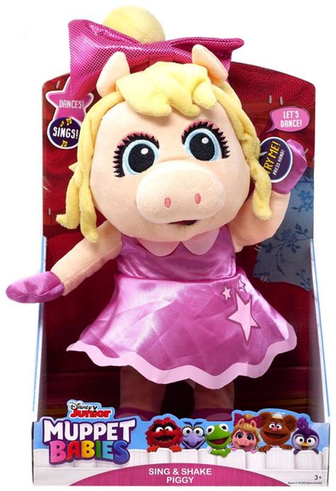 Disney Junior Muppet Babies Sing Shake Piggy Feature Plush Just Play ...