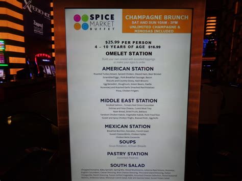 Spice Market Buffet at Planet Hollywood Resort & Casino Reduces Hours ...