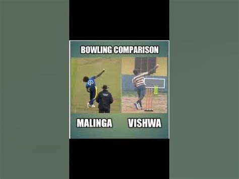 #Malinga Bowling Comparison #Vishwa Slinga - YouTube