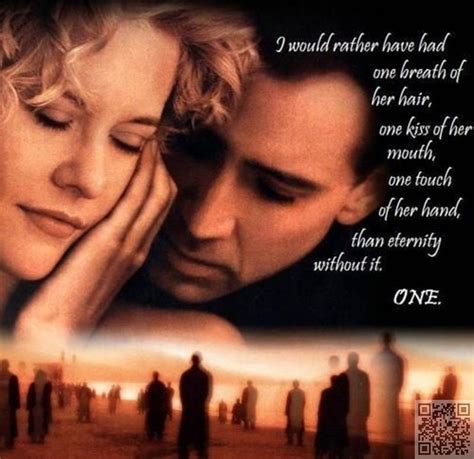 City of Angels | Romantic movie quotes, Movie quotes, Movie love quotes