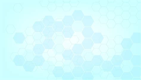 Abstract blue color of healthy and medical background. Technology and science with hexagonal ...