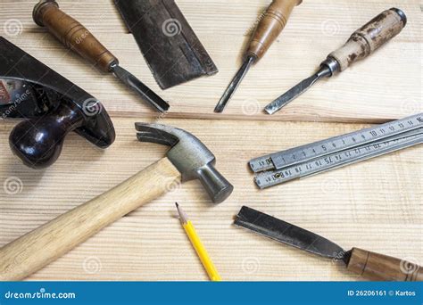 Joiner tools stock image. Image of board, life, craftsman - 26206161