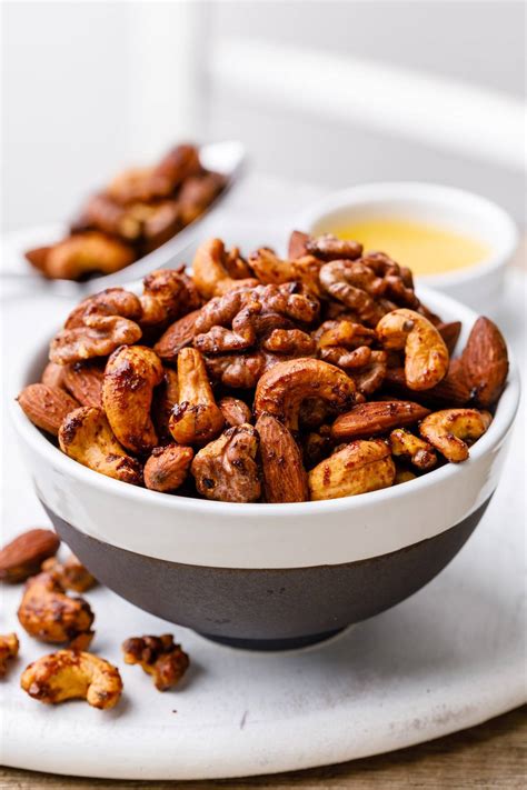 Honey Roasted Nuts (Cashews, Almonds & Walnuts) - Paleo Grubs