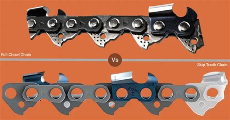 Full Chisel Chain Vs Skip Tooth (Explained)