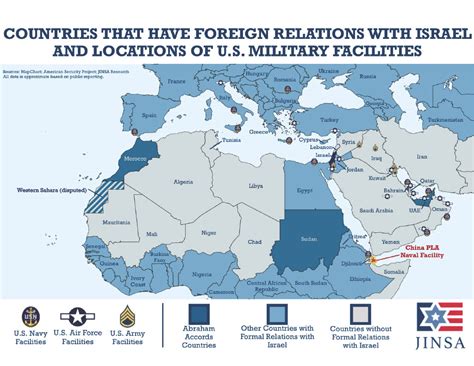 Infographic: Countries That Have Foreign Relations With Israel and ...