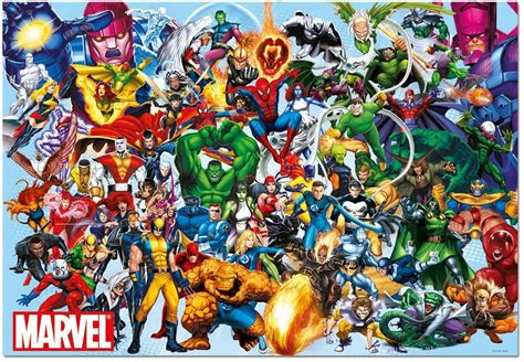 Marvel 1000 Piece Jigsaw Puzzles Disney Cartoon Licensed Design | eBay