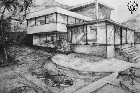 Easy House Sketch at PaintingValley.com | Explore collection of Easy ...