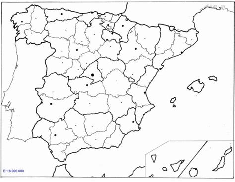 Mapa político de España: todas las comunidades y provincias ...