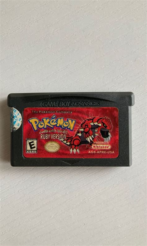 Pokemon Ruby Version Game Boy Advance Cartridge – ASA College: Florida ...