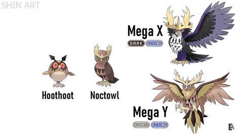 Hoothoot evolution | Pikachu art, Pokémon species, Pokemon teams