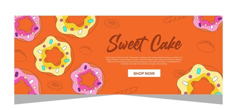 Premium Vector | Bakery template banner design