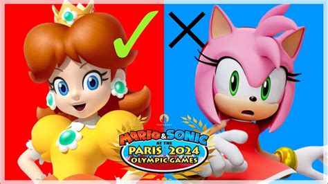 Mario And Sonic At The Paris 2024 Olympic Games Leaked - Shea Yettie