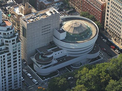 Guggenheim Museum- New York City - Aerial View | Mimari modeller, Mimari