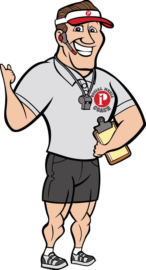 Coach Clipart Athletic Coach - Coach Clipart Transparent Background - Png Download - Full Size ...