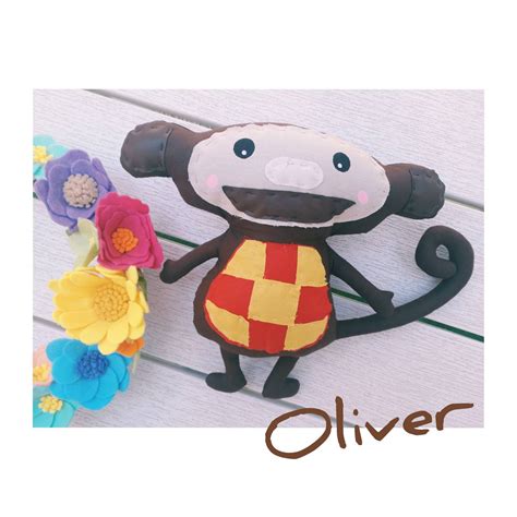 Oliver from Baby Tv / Oliver the monkey / As seen on TV / Baby | Etsy