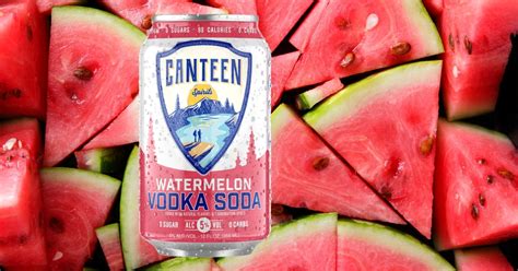 CANTEEN Watermelon Vodka Soda Review | Seltzer Nation