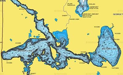 map of balsam lake